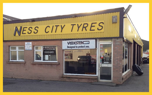 Ness City Tyres Office